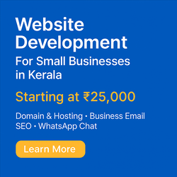 affordable website development in kerala