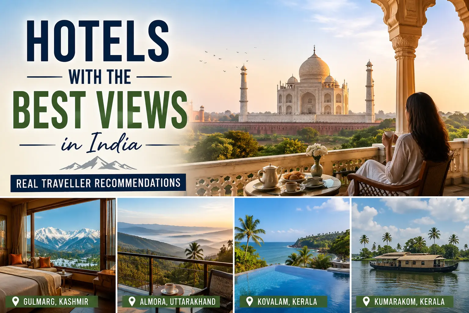 Hotels with the Best Views in India: Traveller-Recommended Stays Worth Waking Up For